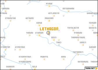 map of Lethagon