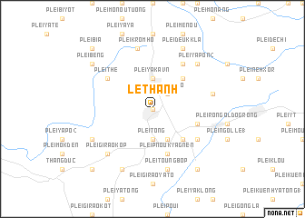 map of Lệ Thanh