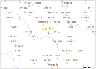 map of Letha