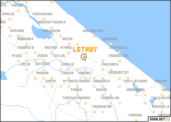 map of Lệ Thủy