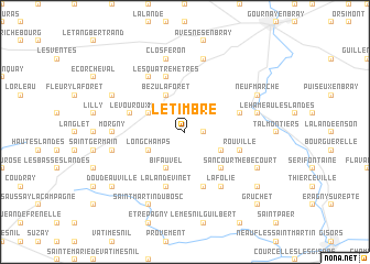 map of Le Timbre