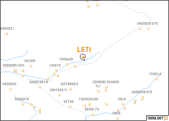 map of Leti