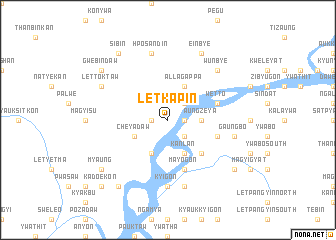 map of Letkapin