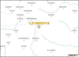 map of Lēt Marefīya