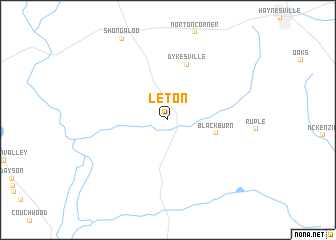 map of Leton