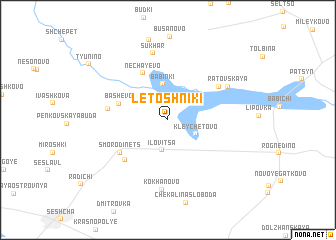 map of Letoshniki