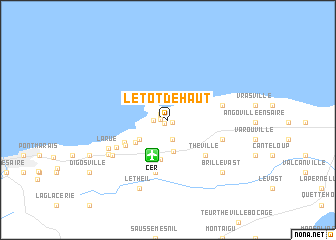 map of Le Tot-de-Haut