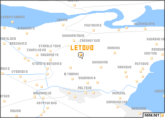 map of Letovo