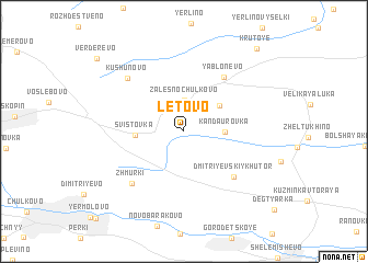 map of Letovo