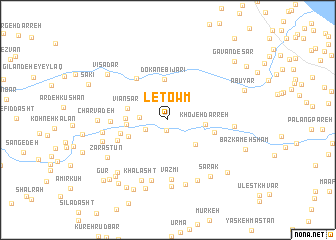 map of Letowm