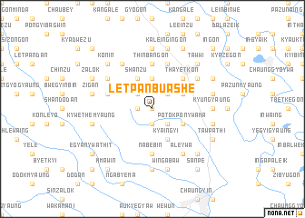 map of Letpanbu Ashe