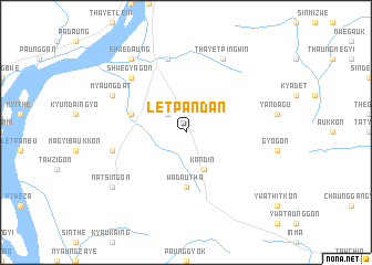 map of Letpandan