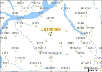 map of Letpande