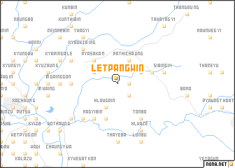 map of Letpangwin