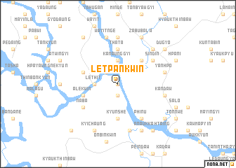 map of Letpankwin