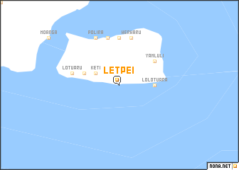 map of Letpei