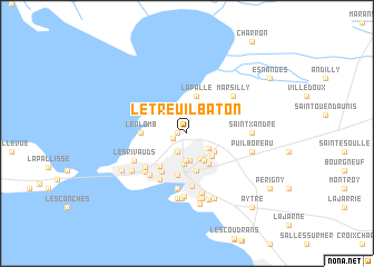 map of Le Treuil Bâton