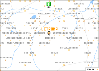 map of Le Tromp