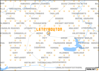 map of Le Try Bouton