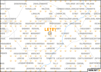 map of Le Try