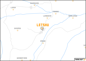 map of Letshu