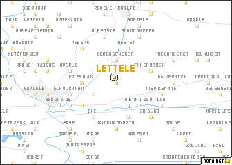 map of Lettele