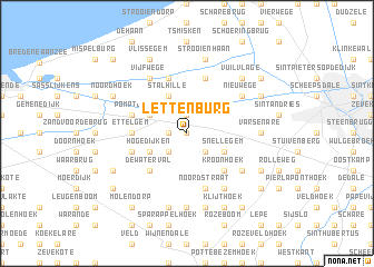 map of Lettenburg