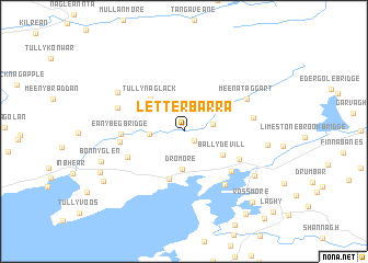 map of Letterbarra