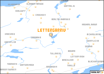 map of Lettergarriv