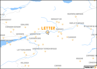 map of Letter