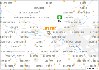 map of Letter