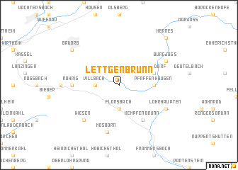 map of Lettgenbrunn