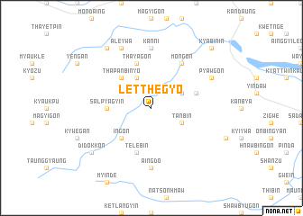 map of Letthegyo