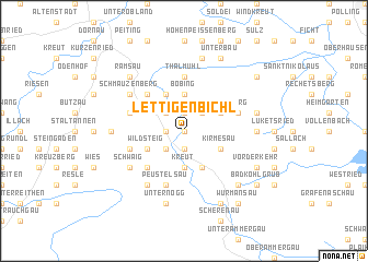 map of Lettigenbichl