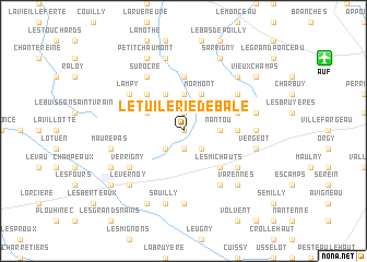 map of Le Tuilerie de Bâle