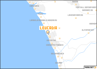 map of Leucadia