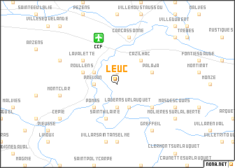 map of Leuc