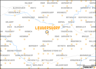 map of Leudersdorf