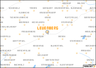 map of Leuenberg