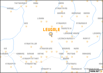 map of Le-u-gale