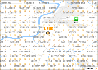 map of Leug