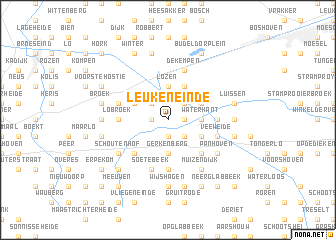 map of Leukeneinde