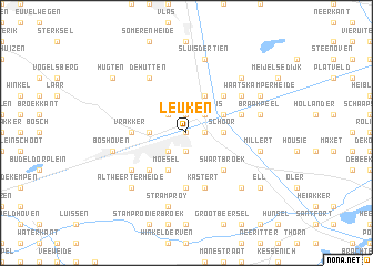 map of Leuken