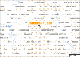 map of Leukershausen