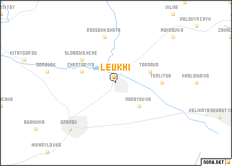 map of Leukhi