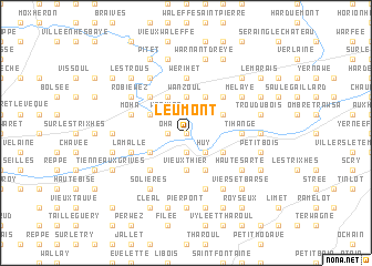 map of Leumont