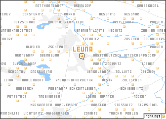 map of Leuna