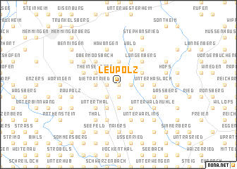 map of Leupolz