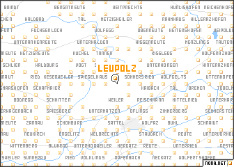 map of Leupolz