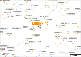 map of Leushkino